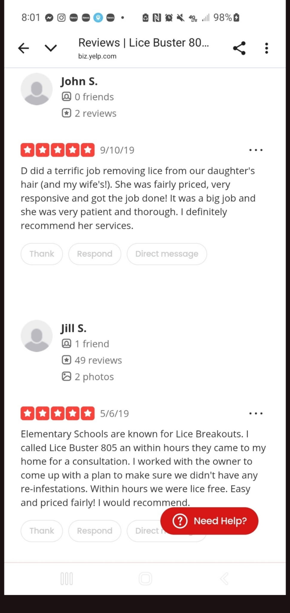 Lice Busters 805
