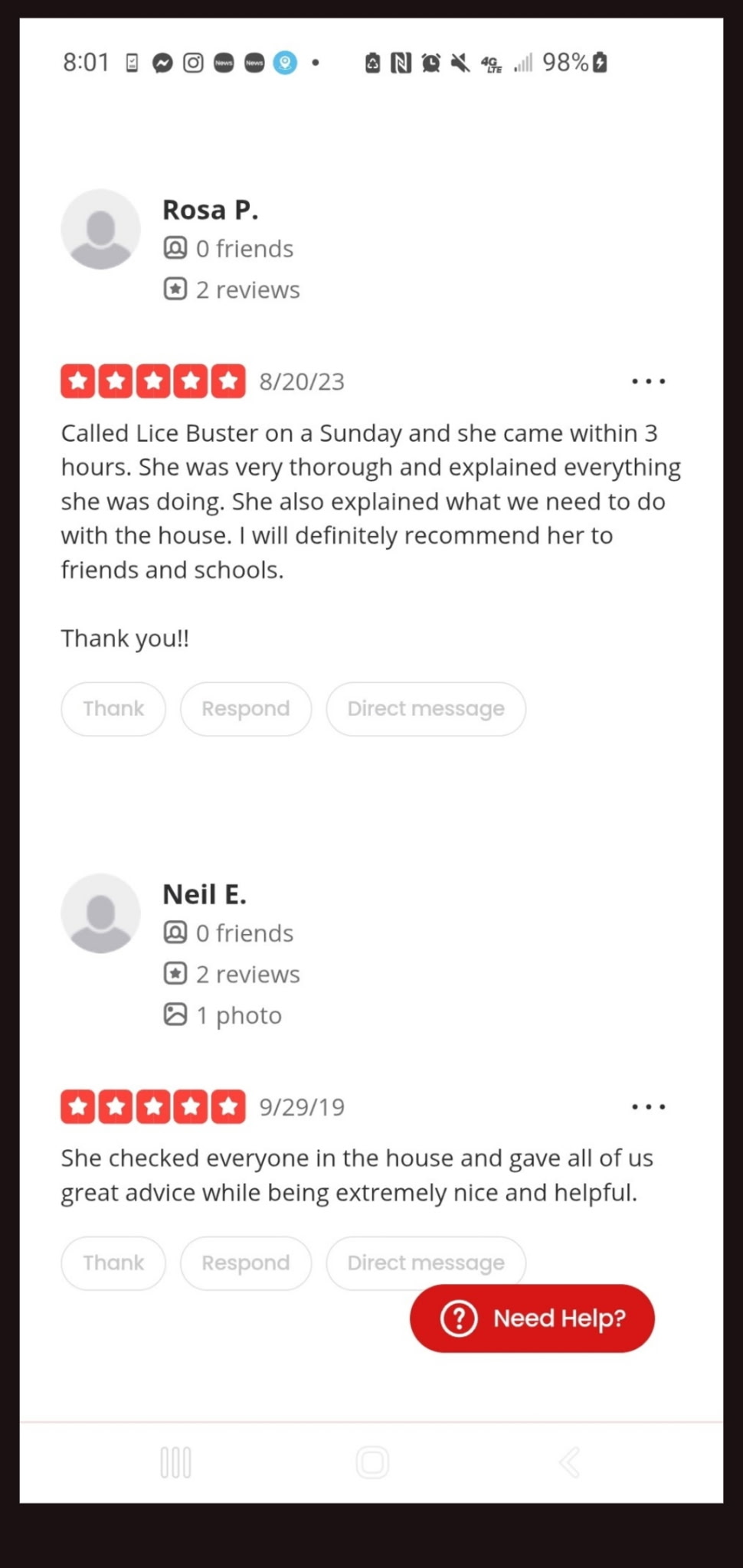 Lice Busters 805